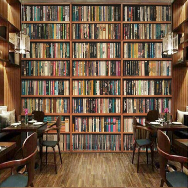 European 3D stereo library books wallpaper mural Papel de parede,living room tv sofa bedroom kitchen wall papers home decor bar | Wish European 3D stereo library books wallpaper mural Papel de parede,living room tv sofa bedroom kitchen wall papers home decor bar | Wish