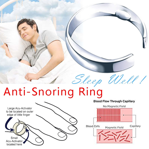 5 Sizes Anti Snoring Ring Stopper Anti snoring Ring Sleeping