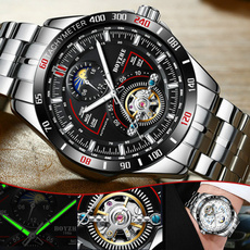 Steel, Watches, Stainless Steel Fashion Watch, Men
