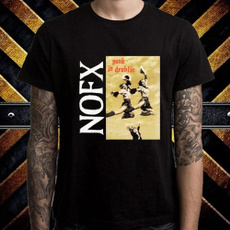 New Nofx Punk In Drublic Punk Rock Band Album Men's Black T