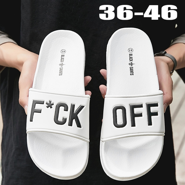 funny slippers for men