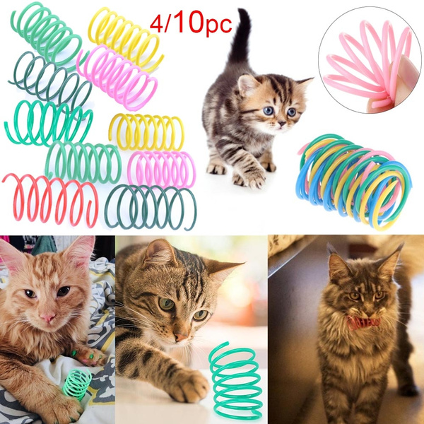 large spring cat toy