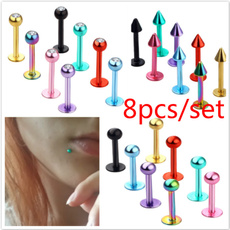 lippiercing, Stud, tonguedecoration, piercingjewelry
