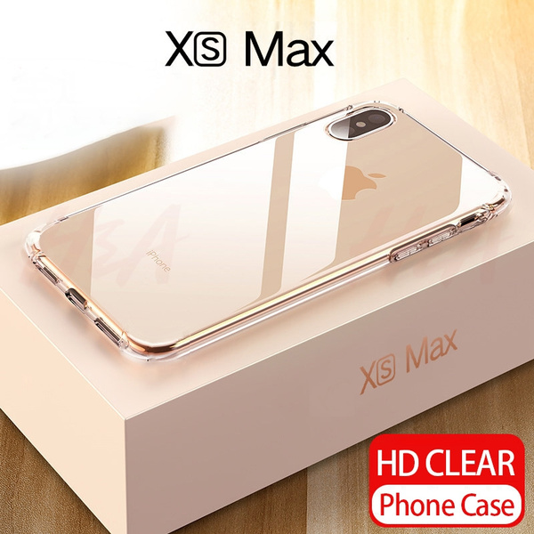 iPhone 7/8 Plus X Super thin Transparent Clear Soft Case with