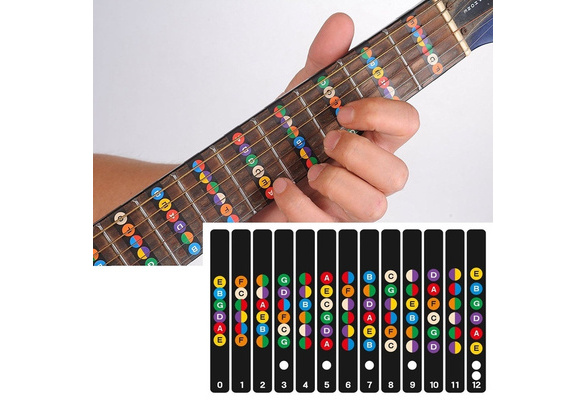 Swiftswan Guitar Musical Scale Sticker Guitar Neck Fretboard Note Map Fret Sticker Lables Decals Learn Fingerboard Swiftswan Guitar Musical Scale Sticker Guitar Neck Fretboard Note Map Fret Sticker Lables Decals Learn Fingerboard