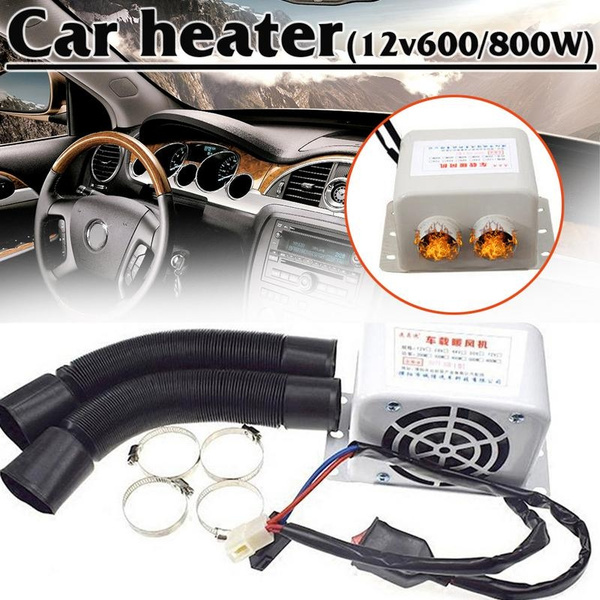  Car Heater,12V Car Heater 3 Hole Portable Winter Heating Warmer  Windshield Defroster Fog Removing : Automotive