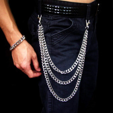 Goth, trousers, Key Chain, Chain