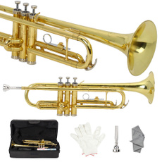 Brass, golden, mouthoftrumpet, Musical Instruments