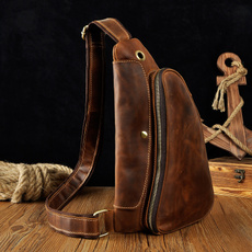 leather, Bags, chestbagpack, Backpacks