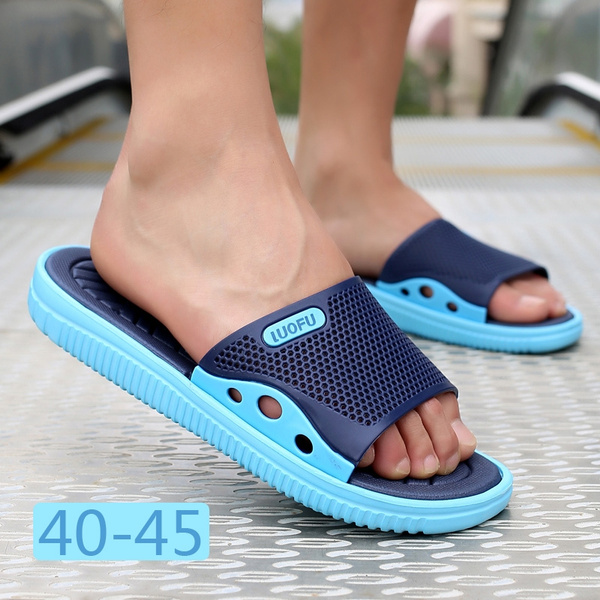 Unisex Summer Beach Sandals Mens Womens Outdoor Flip Flops Flat Slip On Slippers