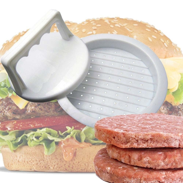 Leidinggevende Dubbelzinnigheid Zwijgend BBQ Patty Press Manual Burger Stamper Mold Mince Hamburger Mold | Wish