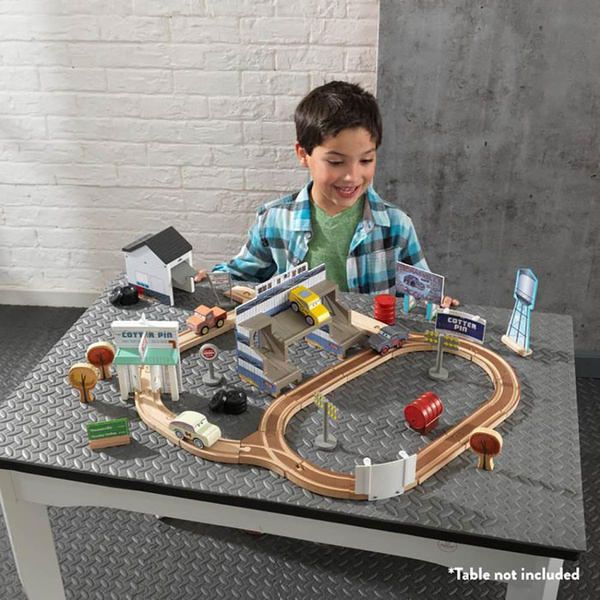 kidkraft thomasville track set and table