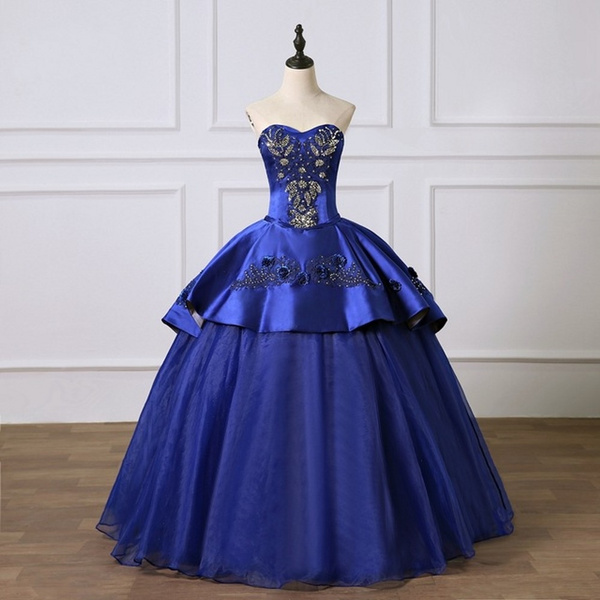 Royal Blue Masquerade Dresses