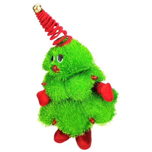 Plush Animated Stuffed Animal Toy Singing Dancing Light Up Christmas Collectible 
