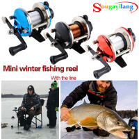 Right Saltwater Ice Fishing Rolling Reels Line Drum Wheel Ice TB Liner 