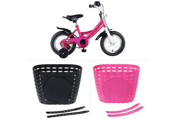 wenyun Children Bicycle Basket /ï/¼/ŒChildren Bike Tricycle Scooter Storage Front Handlebar Plastic Carrier Cycling Kids Riding Shopping