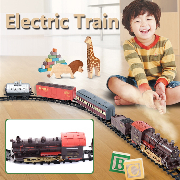 electric train smoke