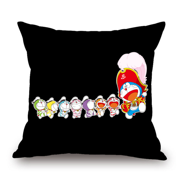doraemon pillow cover