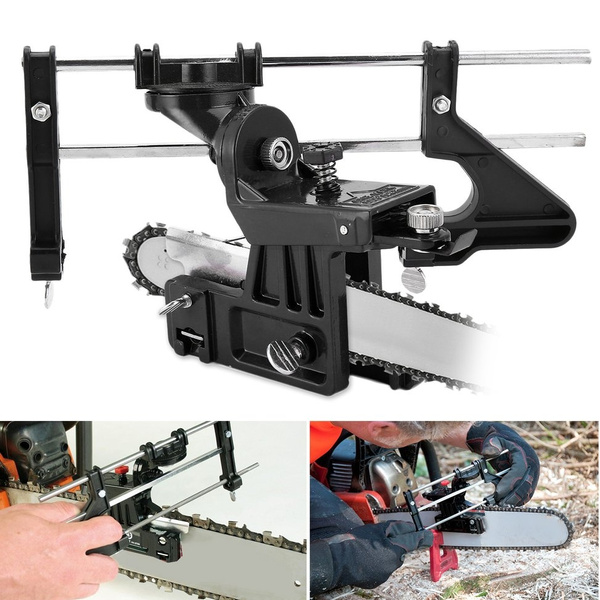 Bar Mount Professional Manual Large Sharpener Chainsaw Saw Chain Filing ...