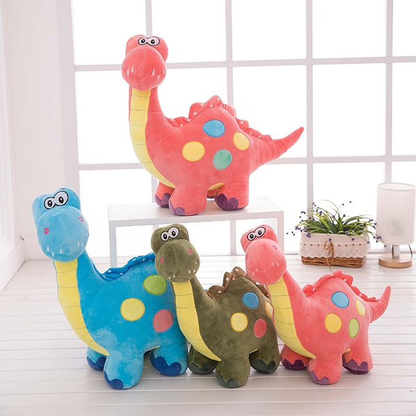 pink dinosaur plush toy