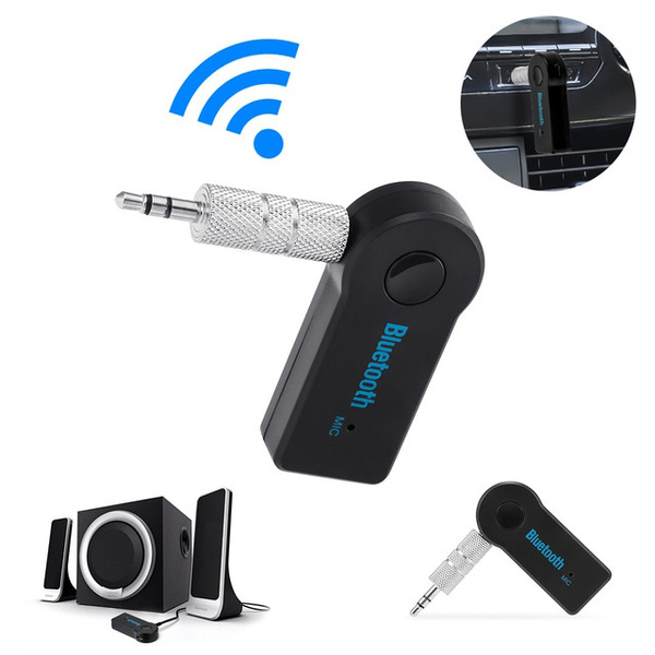 RICEVITORE BLUETOOTH CUFFIE JACK 3.5MM per STEREO CASSE ACUSTICHE AMPLI