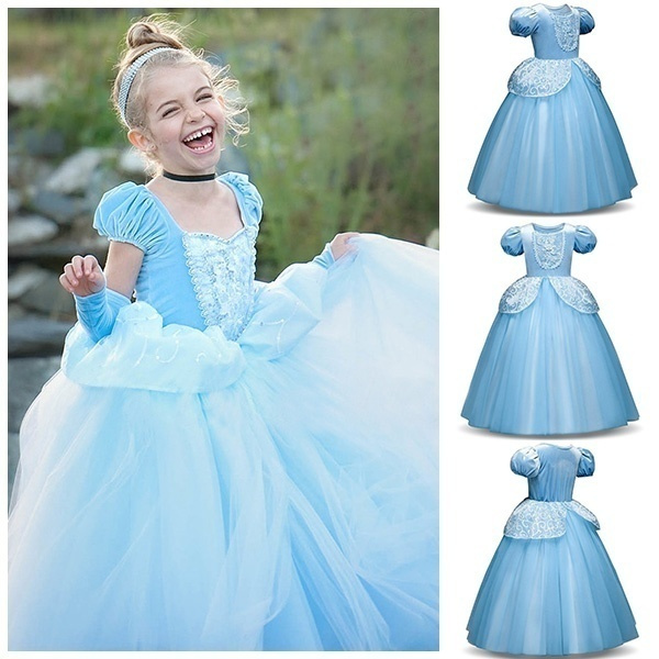 Rapunzel Princess Dress for Girls Toddler Halloween Christmas Cosplay Party  Costume 