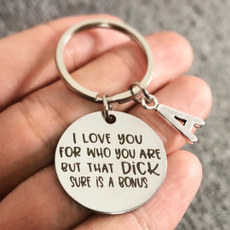 Gift for Boyfriend Funny Keychain Couple Gift Valentine's Gift