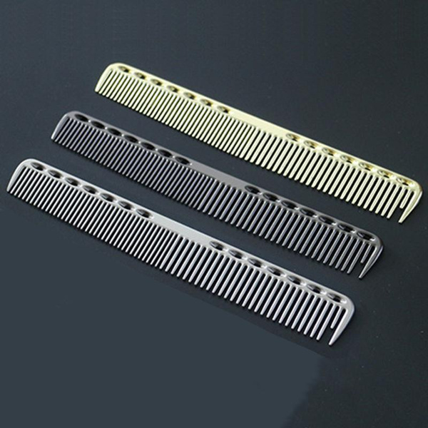 Hair Combs Stainless Steel Professional Salon Hair Hairdressing Anti ...