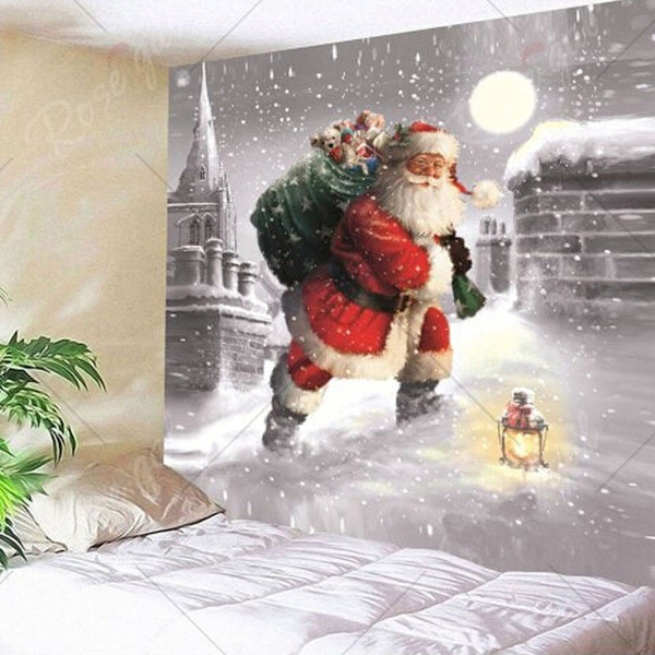 Christmas discount wall tapestry