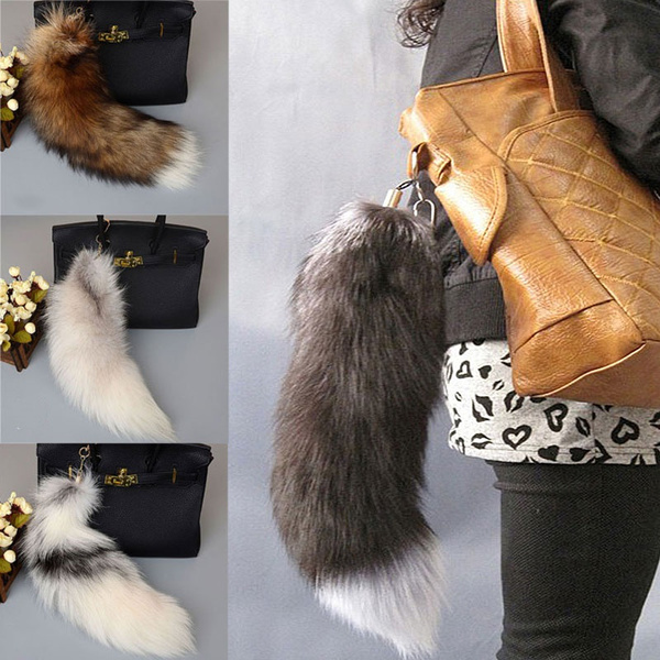 fur bolsa charm
