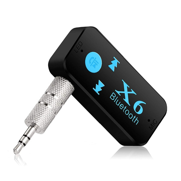 Mpowtech USB Bluetooth Aux Audio Receiver Adapter 3,5mm Klinke Aux  Bluetooth Freisprecheinrichtung TF-Karte A2DP Mp3 Music Receiver