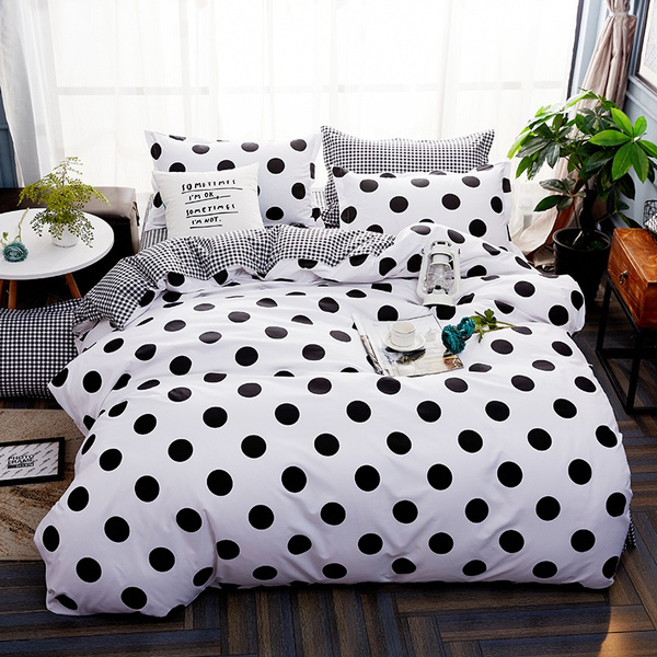 polka dot twin duvet cover