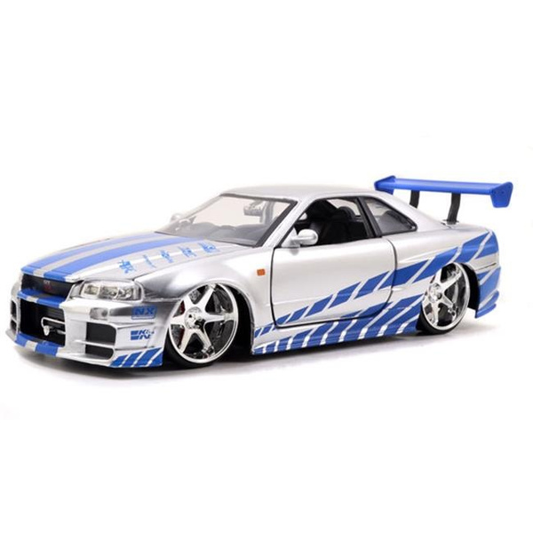 jada toys nissan skyline gtr r34