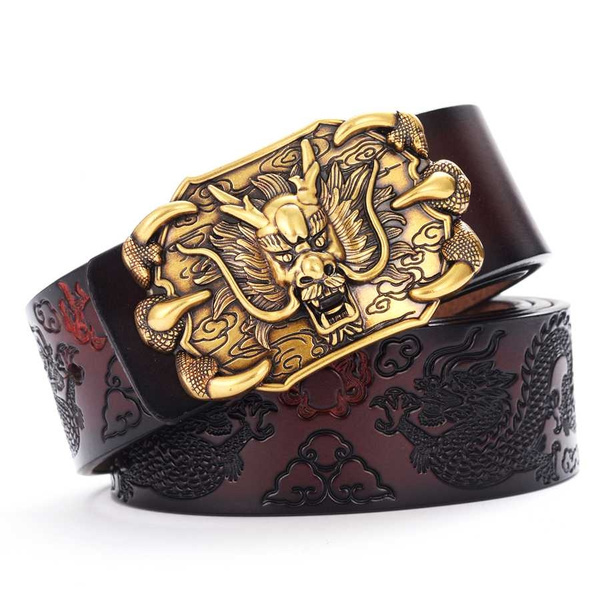 versace dragon belt