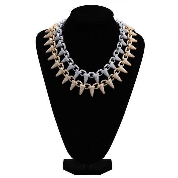Luxury Heavy Punk Fashion Rock Iced Out 