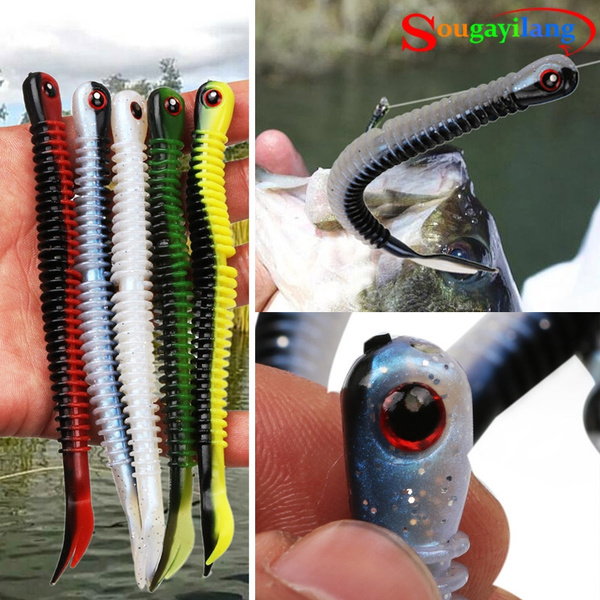 Fishing Lures Kit Lifelike Homthia 5PCS Bionic Swimming Lure Multi Jointed Suitable for All Kinds of Fish Freshwater Saltwater 
