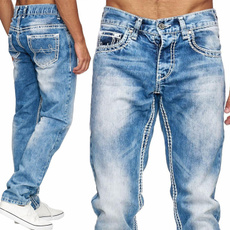 men's jeans, Plus Size, Winter, Loose