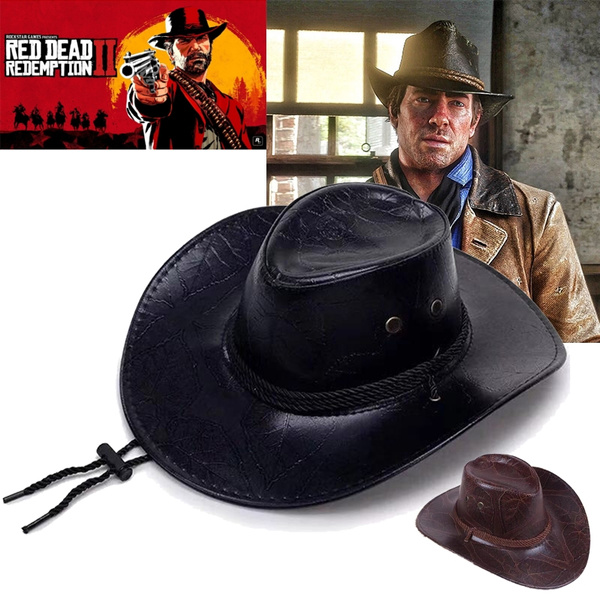 Hombres Adultos Red Dead Redemption Cowboy Hat Rockstar Juego Arthur ...