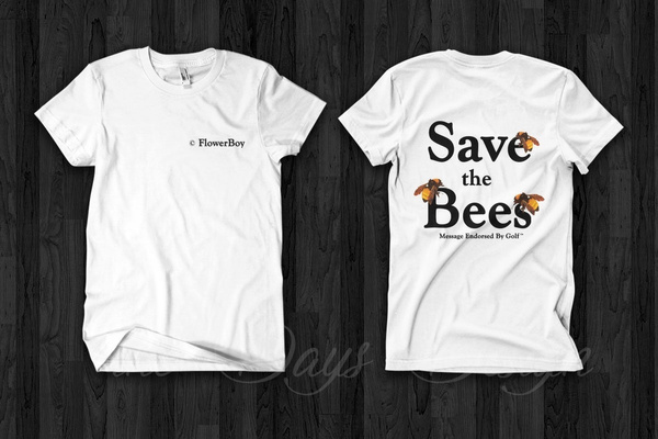 Flower boy bee shirt hotsell