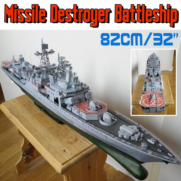 toy destroyer ship