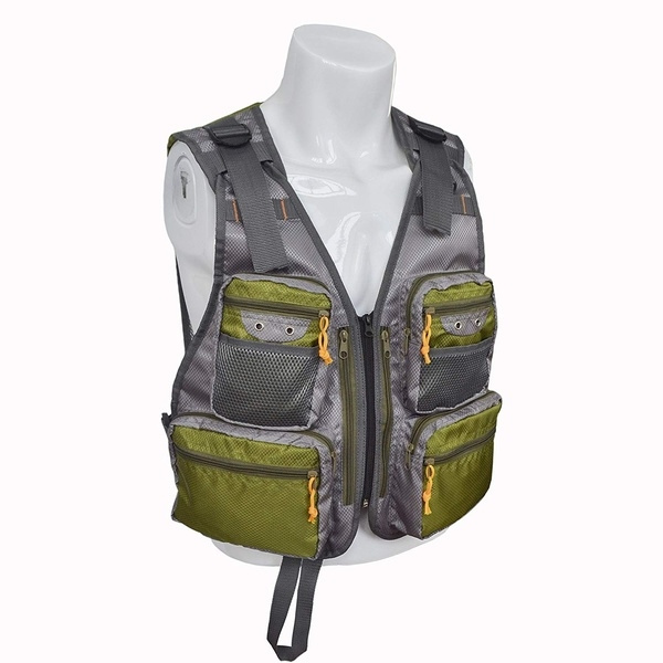 Buy MDSTOP Fly Fishing Vest, Adjustable Mesh Photography Jacket