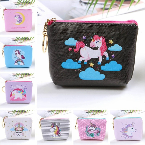 Buy VIRTUAL WORLD Unicorn Sling Bag Wallet Clutch Long Holographic Ladies  Purse Girl Zipper Coin Purse Kids Female Wallet Glitter Sequin- Multicolour  at Amazon.in