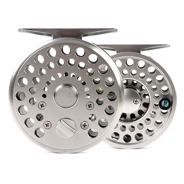 Maxcatch 2/3/4 WT Clicker and Pawl Trout Fly Reel Sliver Aluminum Classic  Trout Fly Fishing Reel