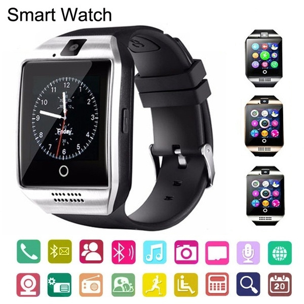 Bluetooth Smart Watch Arc Smartwatch Support Sim TF for IOS Smartphones