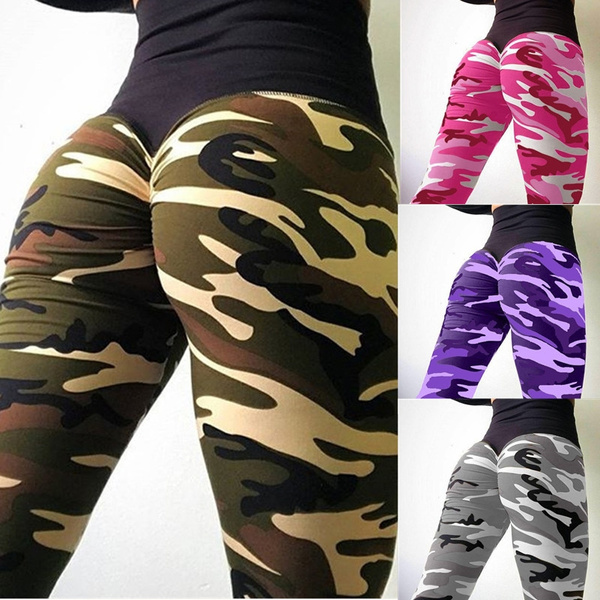Buy Clearance Sale Women Camoue Trousers,Vanvler Ladies Leggings Sexy Yoga  Pants Push Up for Fitness Sports Gym Running Workout (L, Multicolor) Online  at desertcartParaguay
