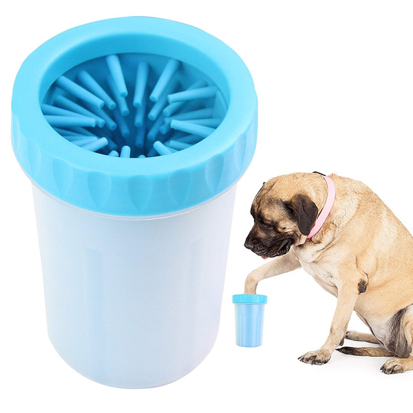 FULNEW Portable Dog Paw Cleaner Upgrade Dog Paw Washer Cup Paw Cleaner for Cats and Small/Medium/Large Dogs