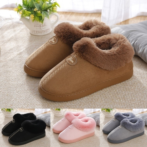 Fur slippers for discount men