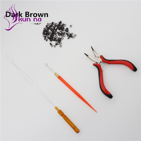 Hair Extension Tool Kit Hair Extension Remove Pliers Pulling Hook