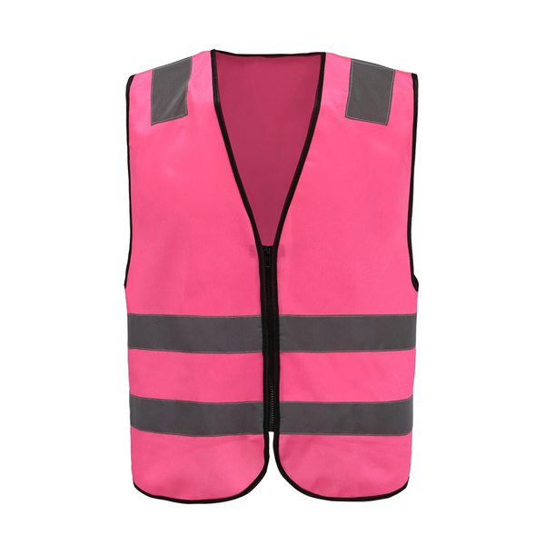 pink reflective vests