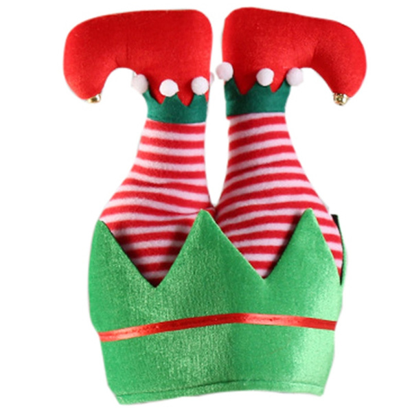 elf leg hat